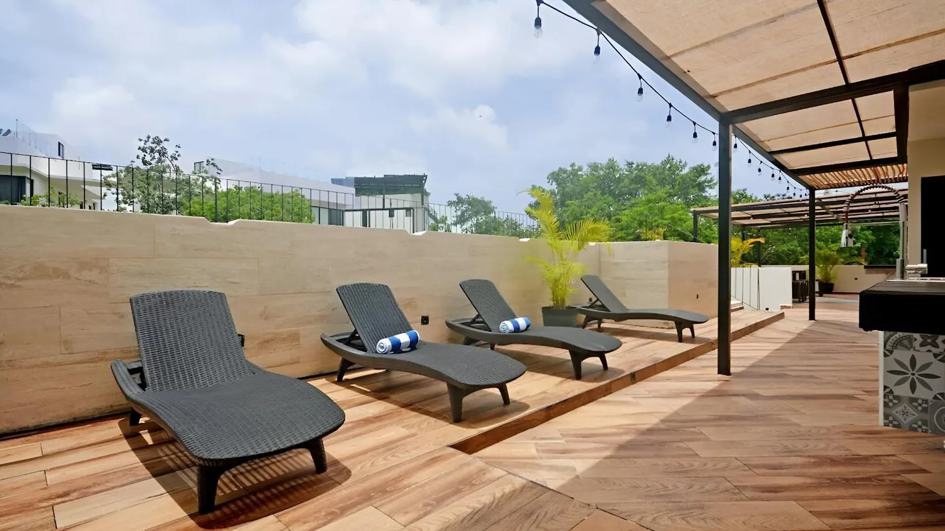Departamento Amplio Con Balcon Y Mini Alberca Privada Daire Tulum Meksika