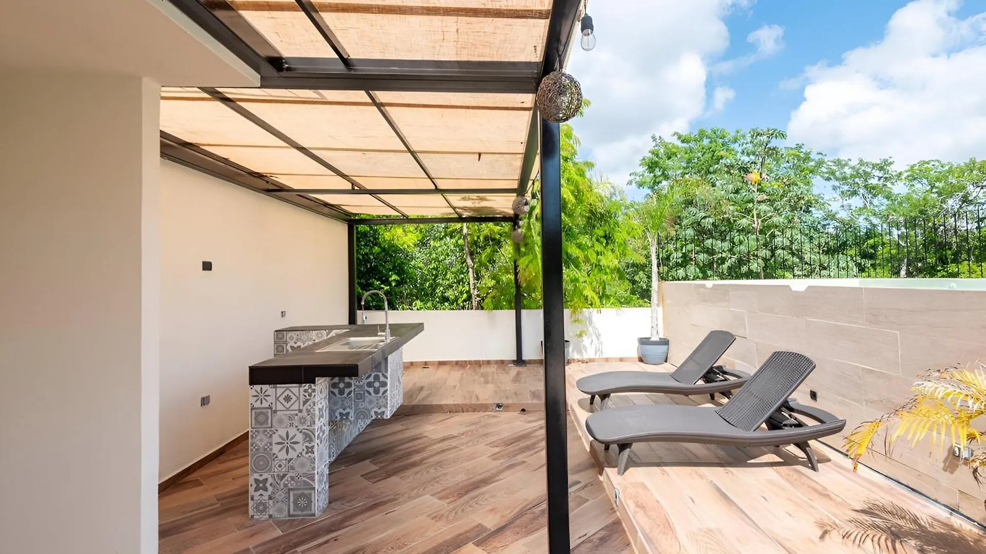 Departamento Amplio Con Balcon Y Mini Alberca Privada Daire Tulum Meksika